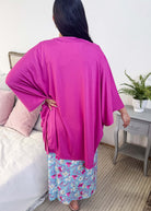 Cardigan Pockets Breathable Cool Girl Pink