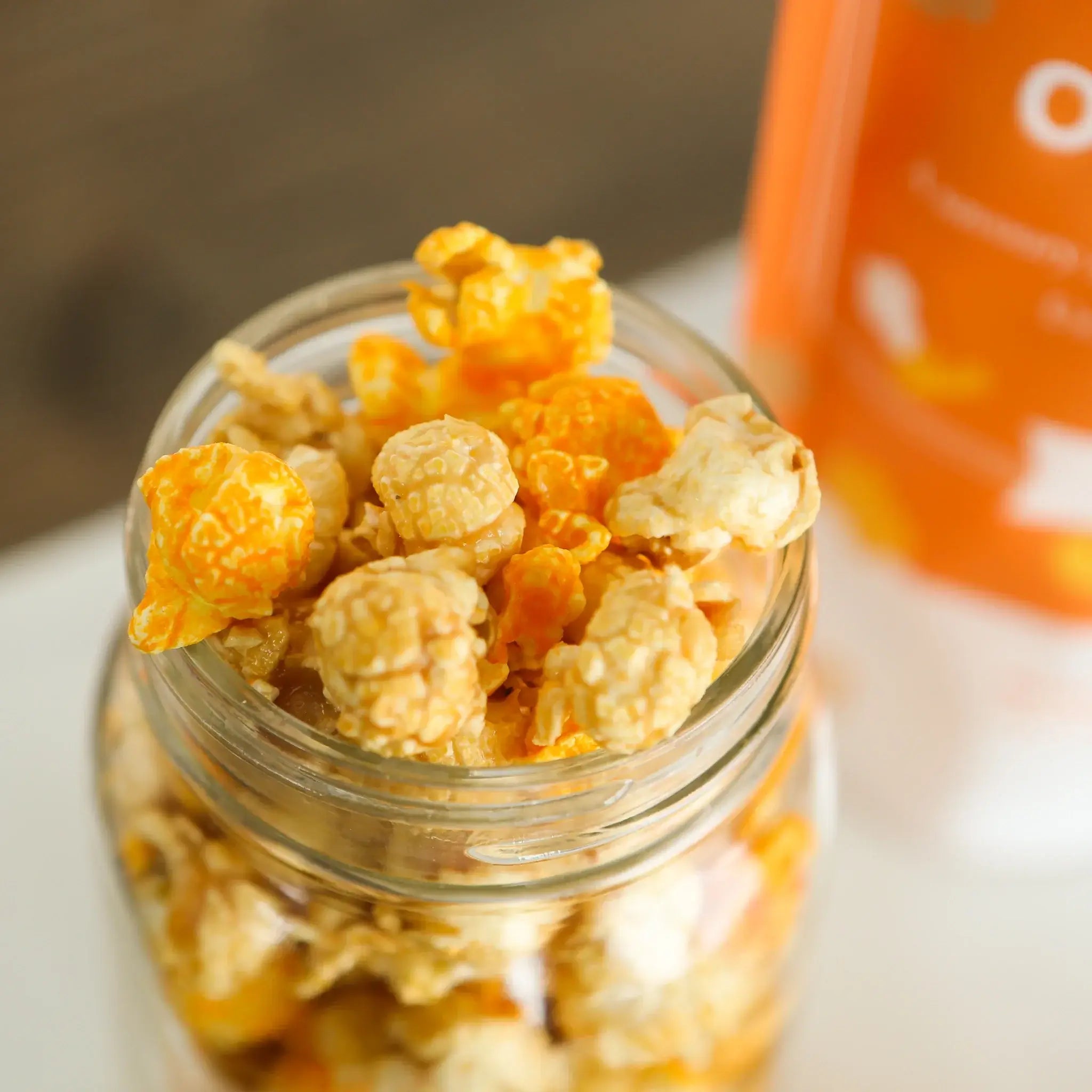 cheddar caramel popcorn sweet savoury Utoffeea Canada Gourmet Snacks