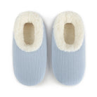 Snoozies Plush COZY Slipper Socks Cozy Corduroy Baby Blue