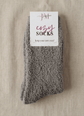 Cozy Cabin Lounge Socks – Marshmallow - Soft Fluffy Slouch Socks - Lounge By Jan Marie - Cloud Nine Pajamas