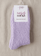 Cozy Cabin Lounge Socks – Marshmallow - Soft Fluffy Slouch Socks - Lounge By Jan Marie - Cloud Nine Pajamas