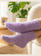 Cozy Cabin Lounge Socks – Marshmallow - Soft Fluffy Slouch Socks - Lounge By Jan Marie - Cloud Nine Pajamas
