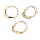 ivory bracelet hair tie