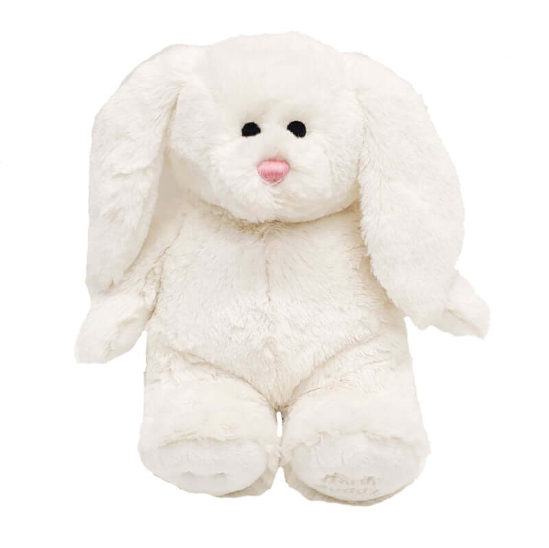 Cuddle Bunny White Warm Up Animal | Warm Buddy with heating pack tummy