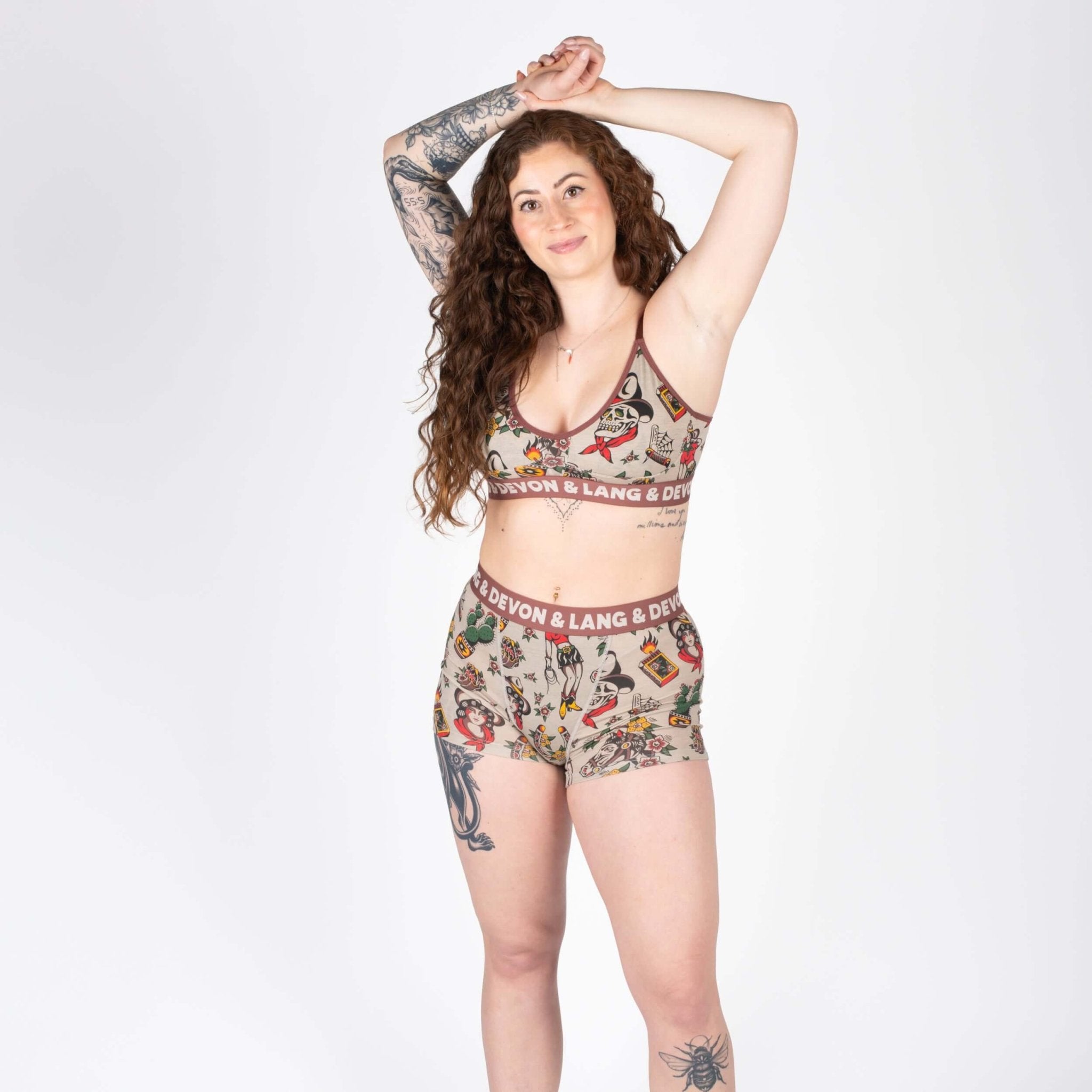 Devon + Lang Bria Boyshort Underwear