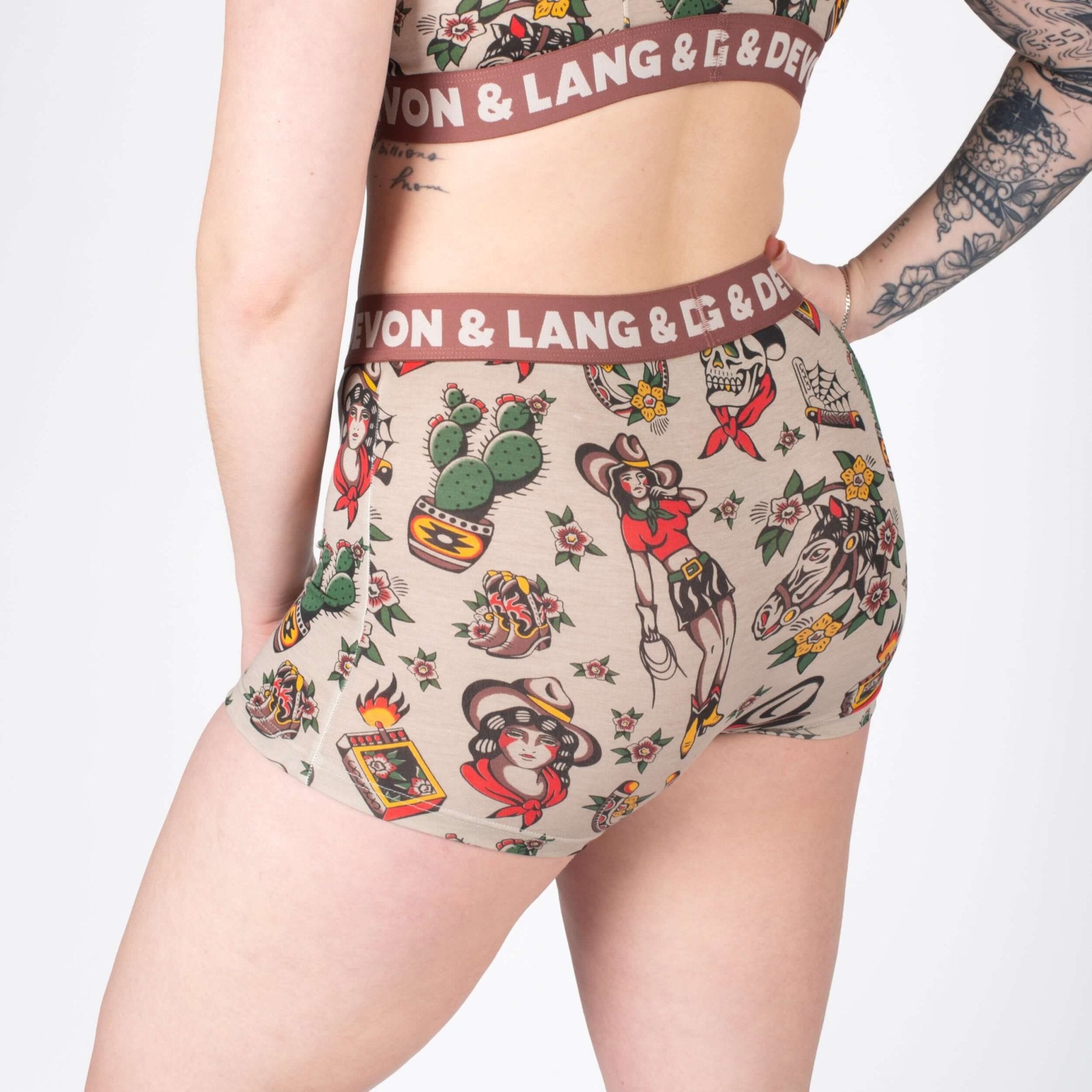 Devon + Lang Bria Boyshort Underwear