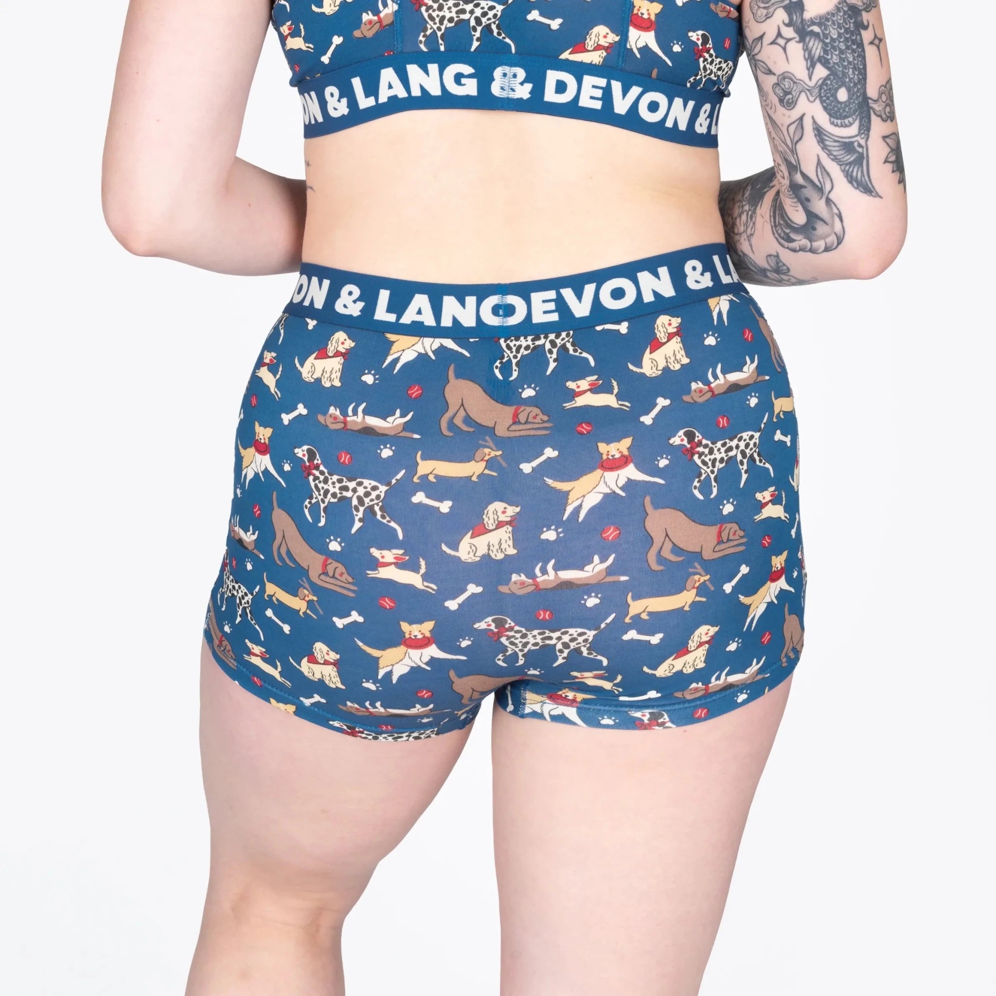 Devon + Lang Bria Boyshort | Women's Modal Underwear | Full Coverage -Devon + Lang- Cloud Nine Pajamas