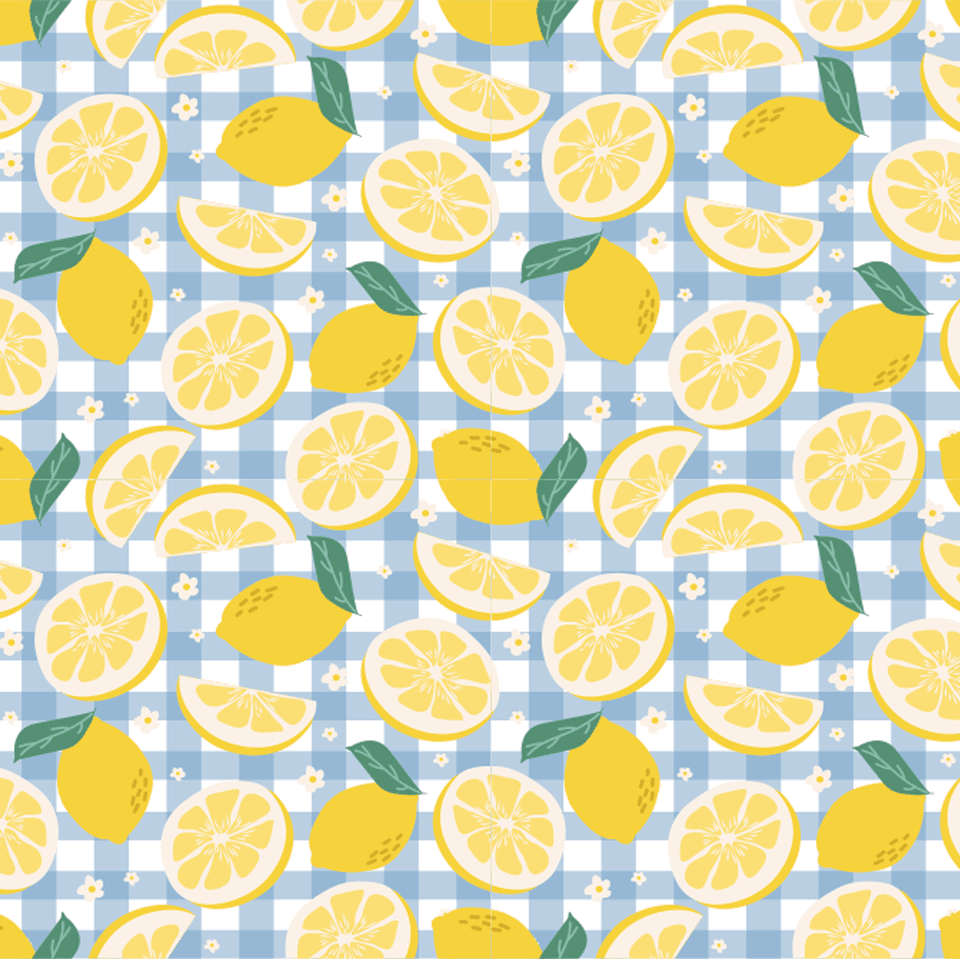 Devon + Lang Underwear Lemon Squeezy Print