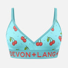 Devon + Lang Bria Printed Bralette Wireless