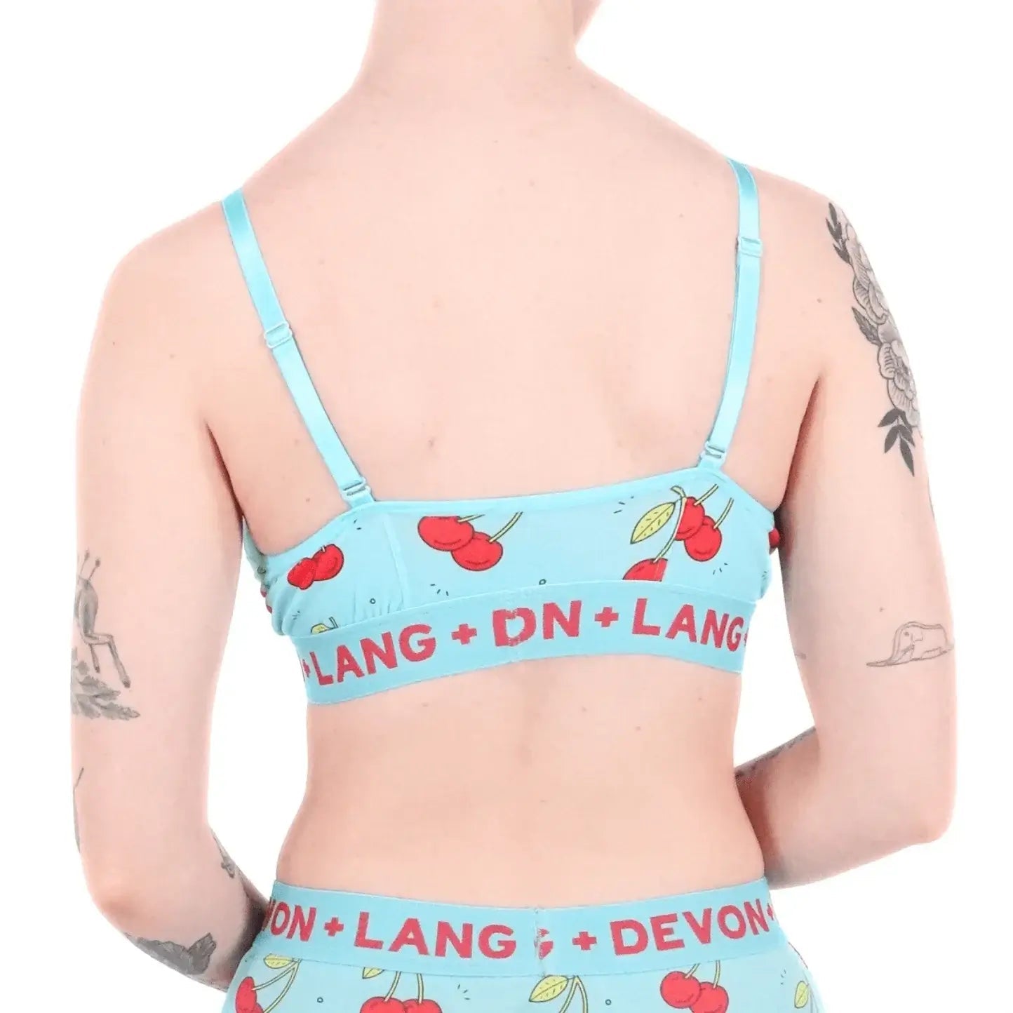 Devon + Lang Bria Printed Bralette Wireless