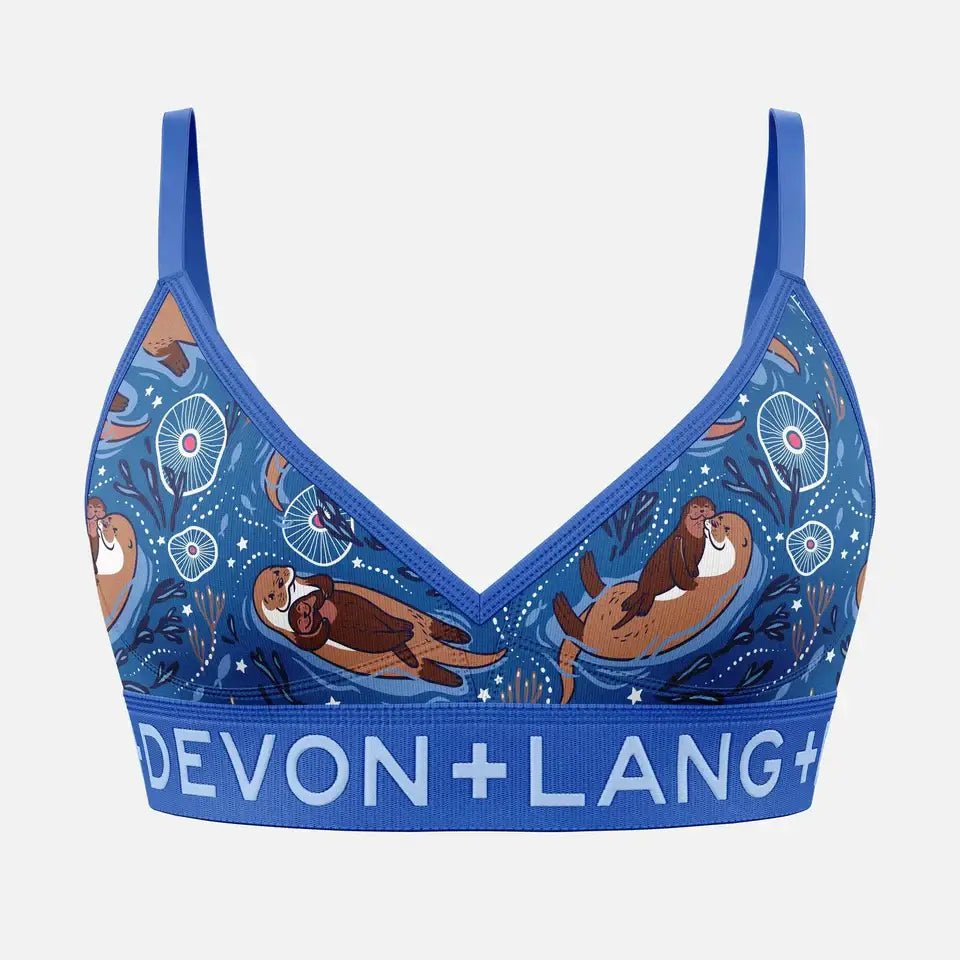 Devon + Lang Bria Printed Bralette Wireless