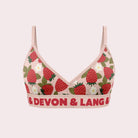 Devon + Lang Bria Printed Bralette | Wireless | Modal | Adjustable Straps -Devon + Lang- Cloud Nine Pajamas