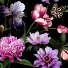 dreamy blooms black floral swatch FW26