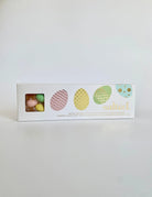 Easter Egg Salted Caramel - 4 piece box featuring colorful candy-coated chocolates.