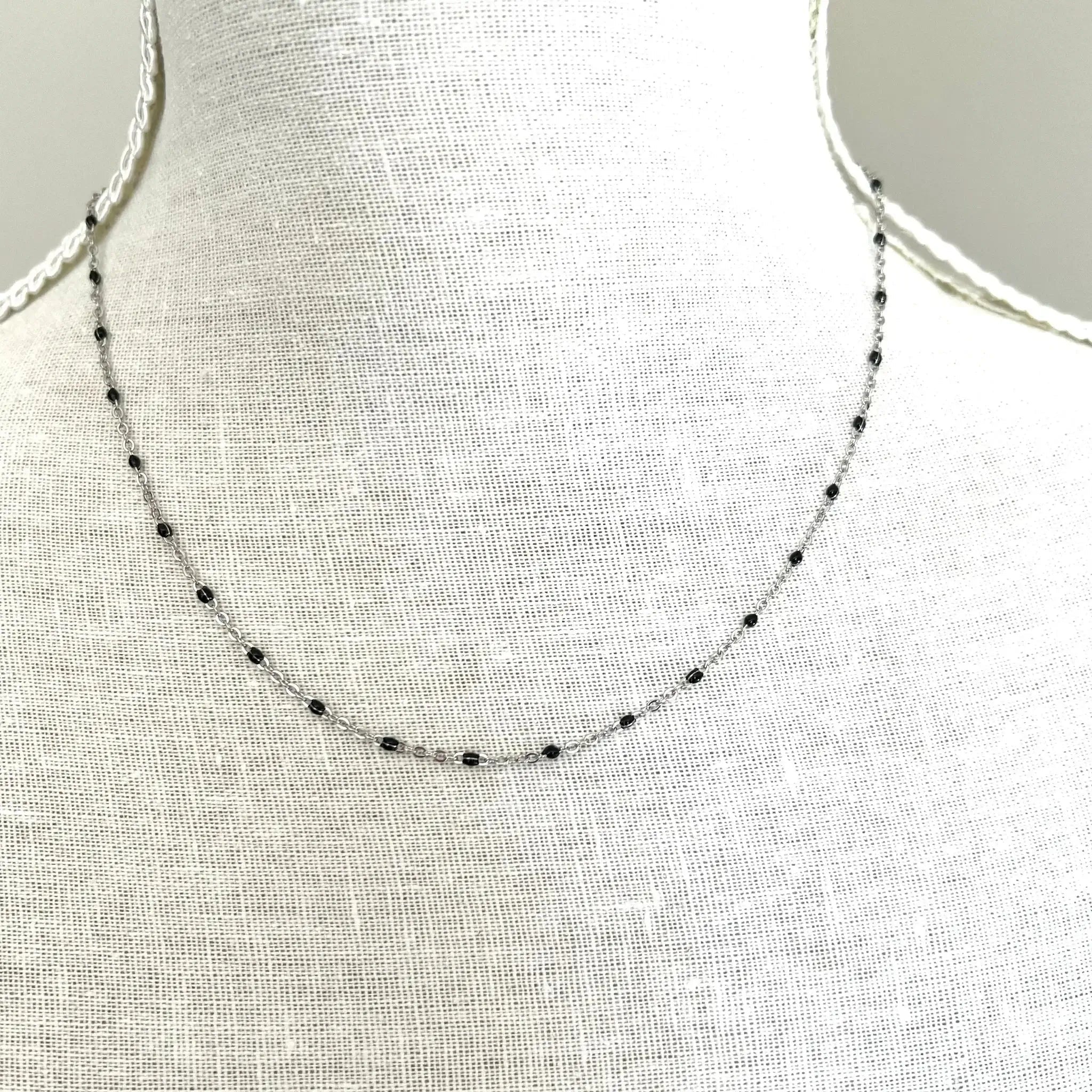 Enamel Necklace-Royce & Oak-Cloud Nine Pajamas