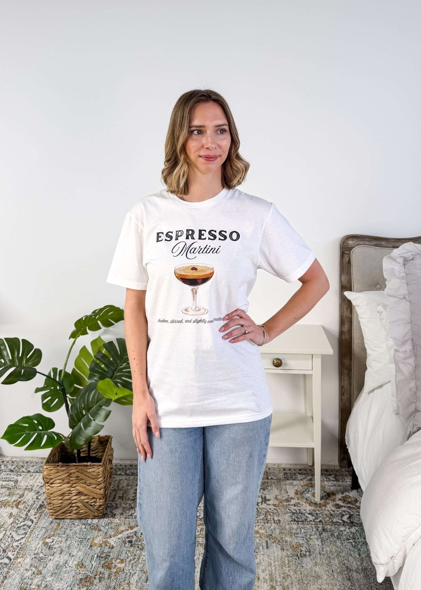 Espresso Martini Crew Fit Graphic Tee