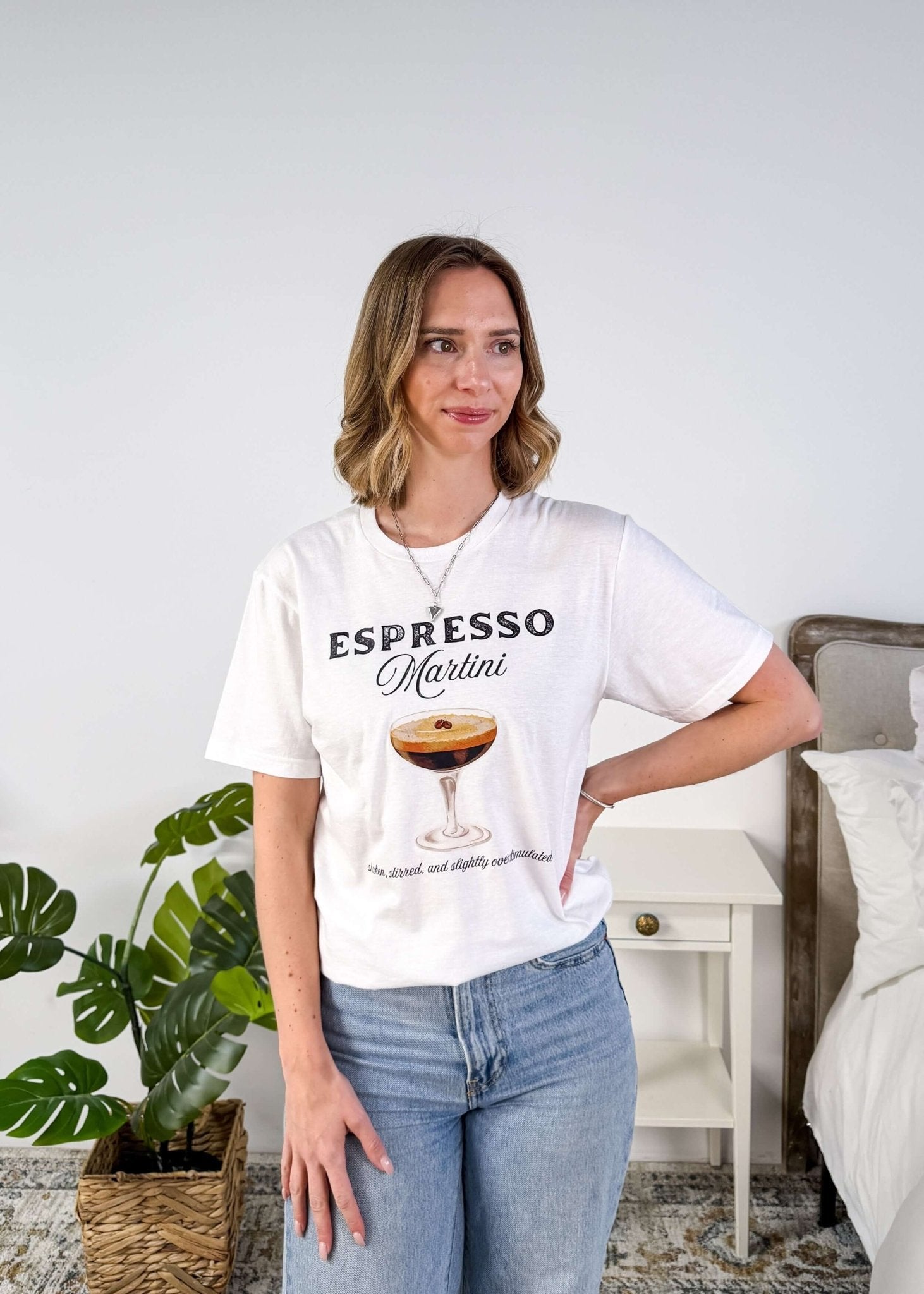 Espresso Martini Crew Fit Graphic Tee