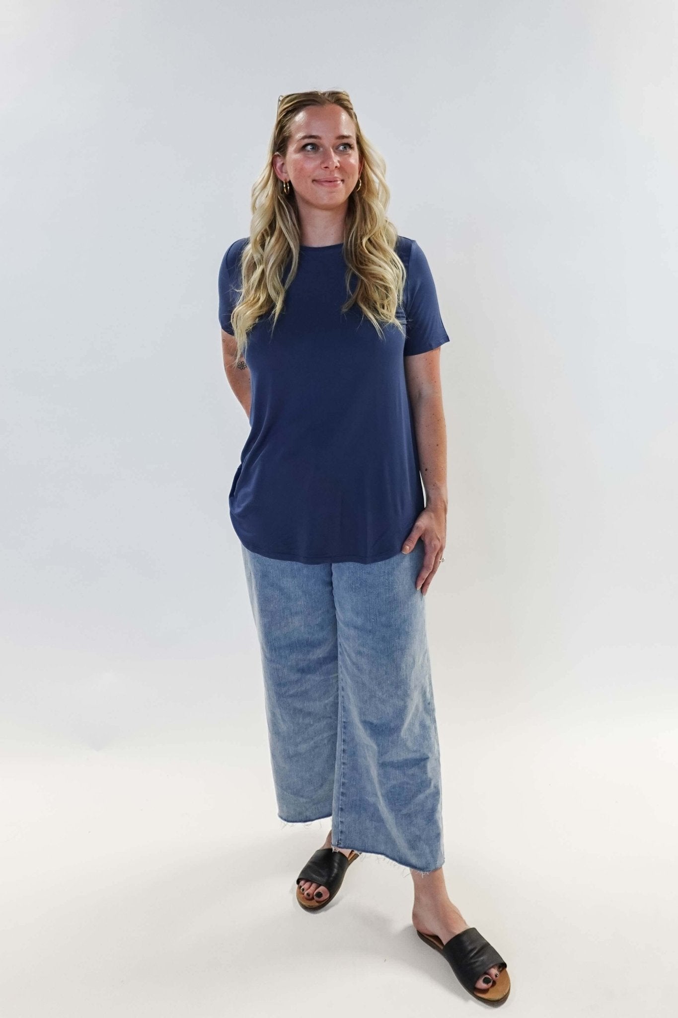 Essential Basic Bamboo Short Sleeve Tee