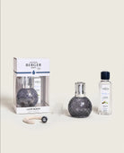 Maison Berger Paris Disco Fragrance Lamp Gift Set showing lamp and fragrance bottle in a gift-ready box.
