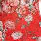 holiday blossom lace floral red green white hanky panky low rise thong