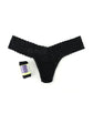 Hanky Panky Low Rise Thong – Signature Lace in black with gift-ready wrap.