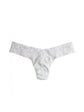 Hanky Panky Original Rise Thong – Signature Lace in white color, featuring soft lace design for comfort and style.