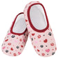 SNOOZIES Skinnies Lightweight Slipper Socks heart & paws