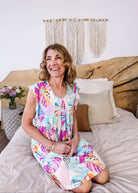 Flutter Dress Nightgown - Bamboo | Island Breeze