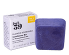 Jack59 Travel Buddies Conditioner Bar - Blonde Bombshell for processed blonde hair in eco-friendly packaging.
