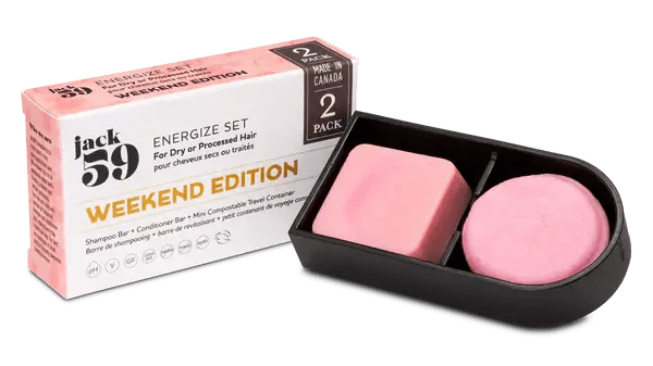 Jack59 Weekend Travel Buddy Set | Zero - Waste Shampoo & Conditioner - Jack59 - Cloud Nine Pajamas