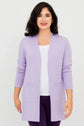 Justine Cotton Cardigan – Longline Open - Front Sweater with Pockets - Blue Sky Clothing Co - Cloud Nine Pajamas