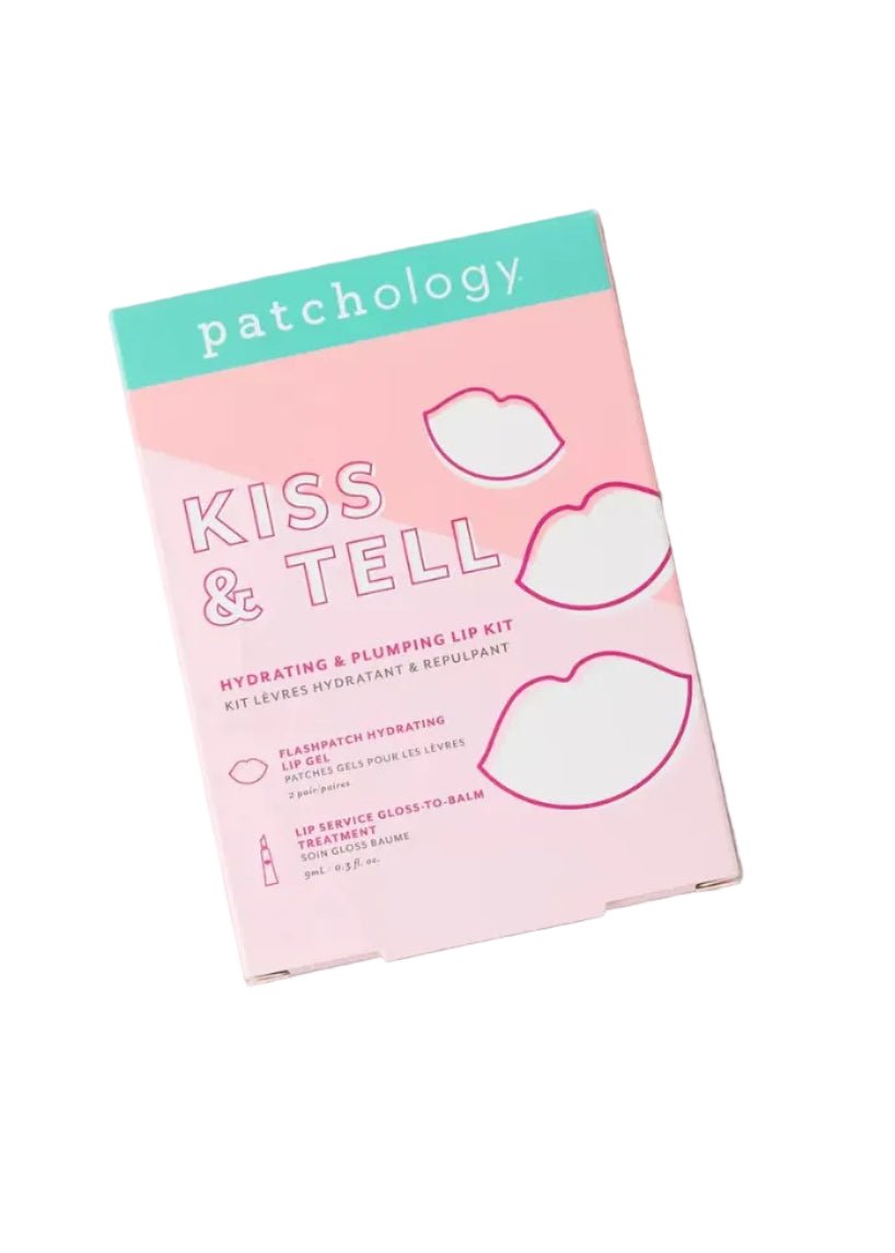 Patchology Kiss and Tell hydrating lip gel gloss to balm kit