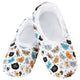 SNOOZIES Skinnies Lightweight Slipper Socks kitty faces