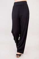 Landon Wide - Leg Pant – Linen Bamboo Flowy Comfort Pant - Blue Sky Clothing Co - Cloud Nine Pajamas