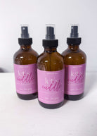 room and linen spray "let's cuddle" scent of vanilla cream, luxury non-toxic home air freshener