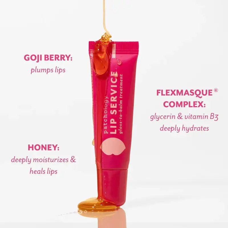 Lip Service Gloss - to - Balm Treatment - Pocket Size (9ml) | Patchology - Patchology - Cloud Nine Pajamas