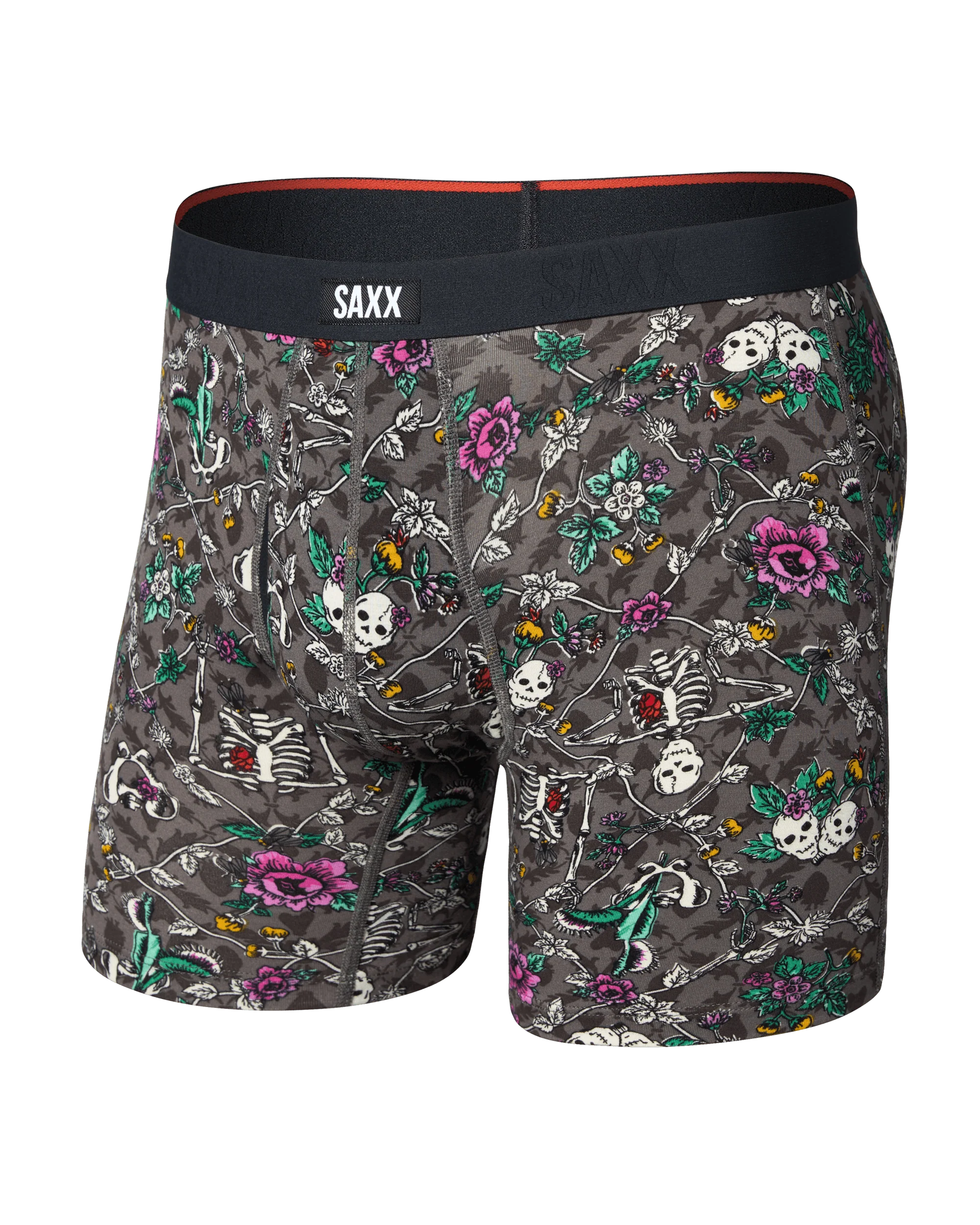 SAXX Vibe Xtra Soft Boxer Brief Lovely Bones print off figure — Cloud Nine Pajamas