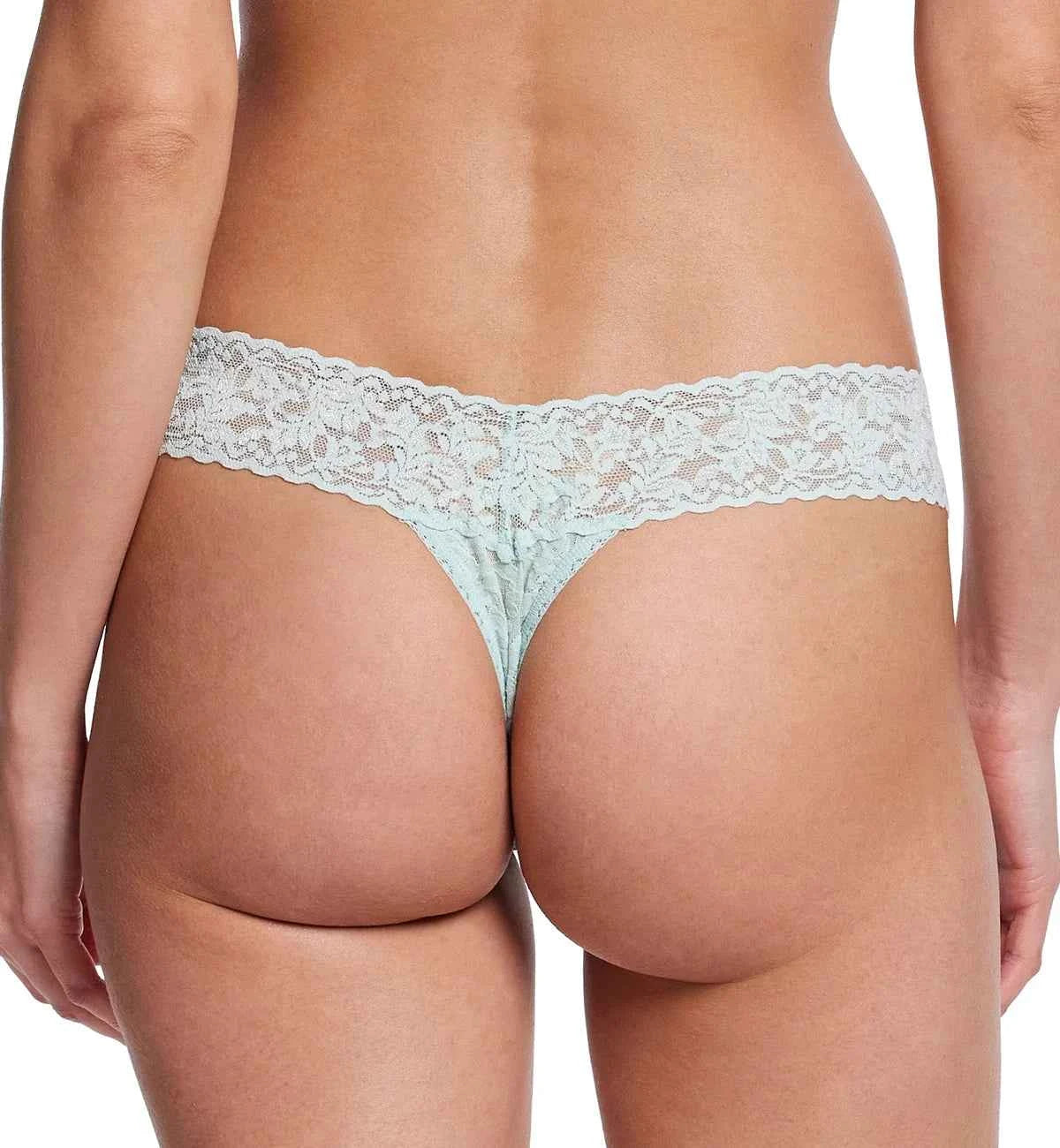 Hanky Panky Women's Signature Stretch Lace Low Rise Thong One Size Fits Most