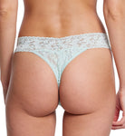 Hanky Panky Women's Signature Stretch Lace Original Rise Thong One Size Fits Most - Cloud Nine Pajamas