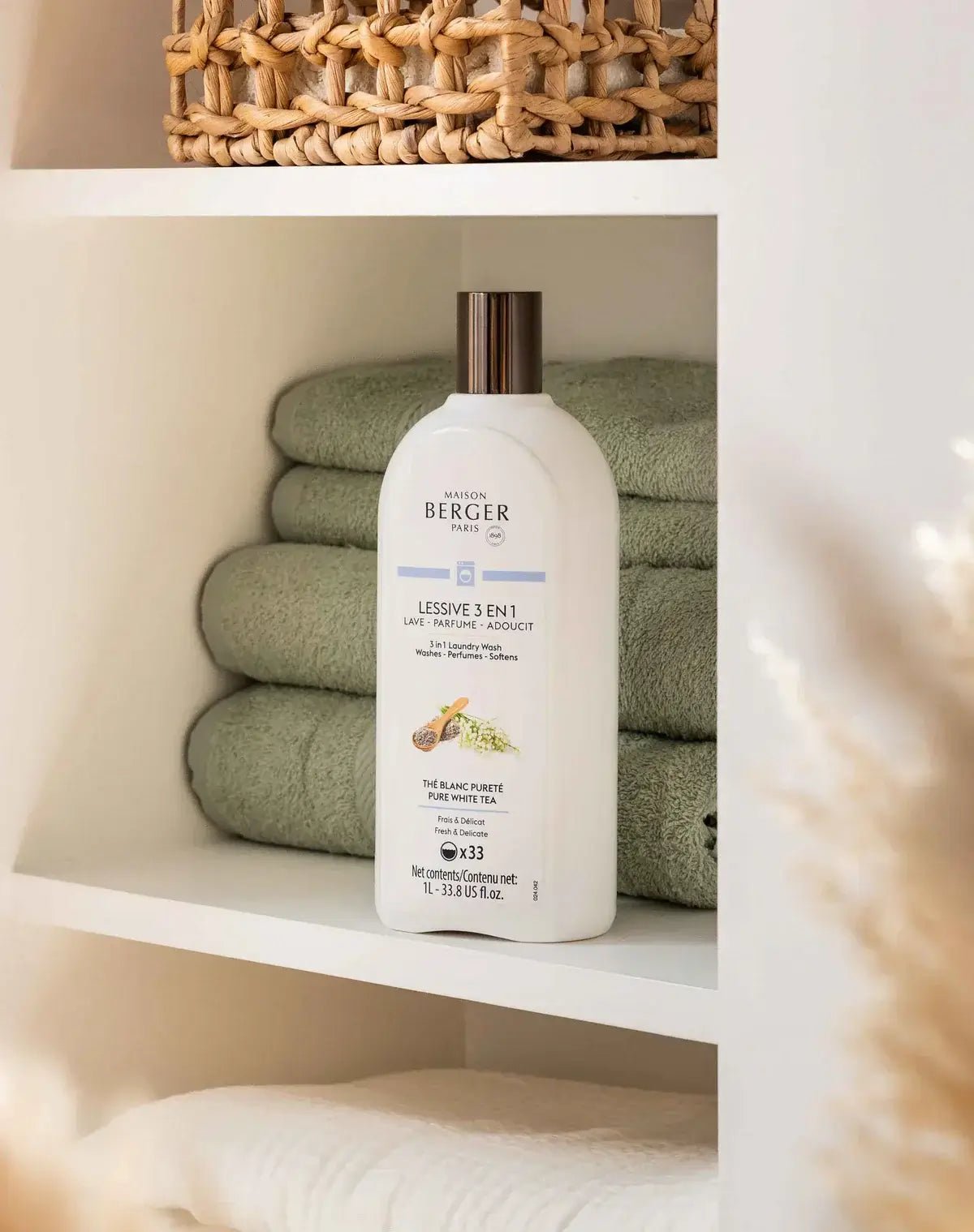 Maison Berger Paris 3 in 1 Laundry Detergent  pure white tea