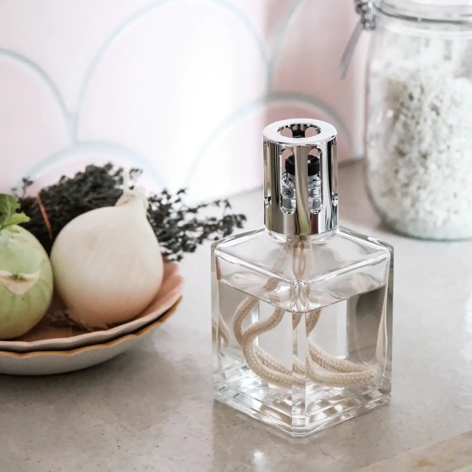 Maison Berger Paris Fragrance Lamp Starter Kit – Square Glass Lamp with Oil - Maison Berger Paris - Cloud Nine Pajamas