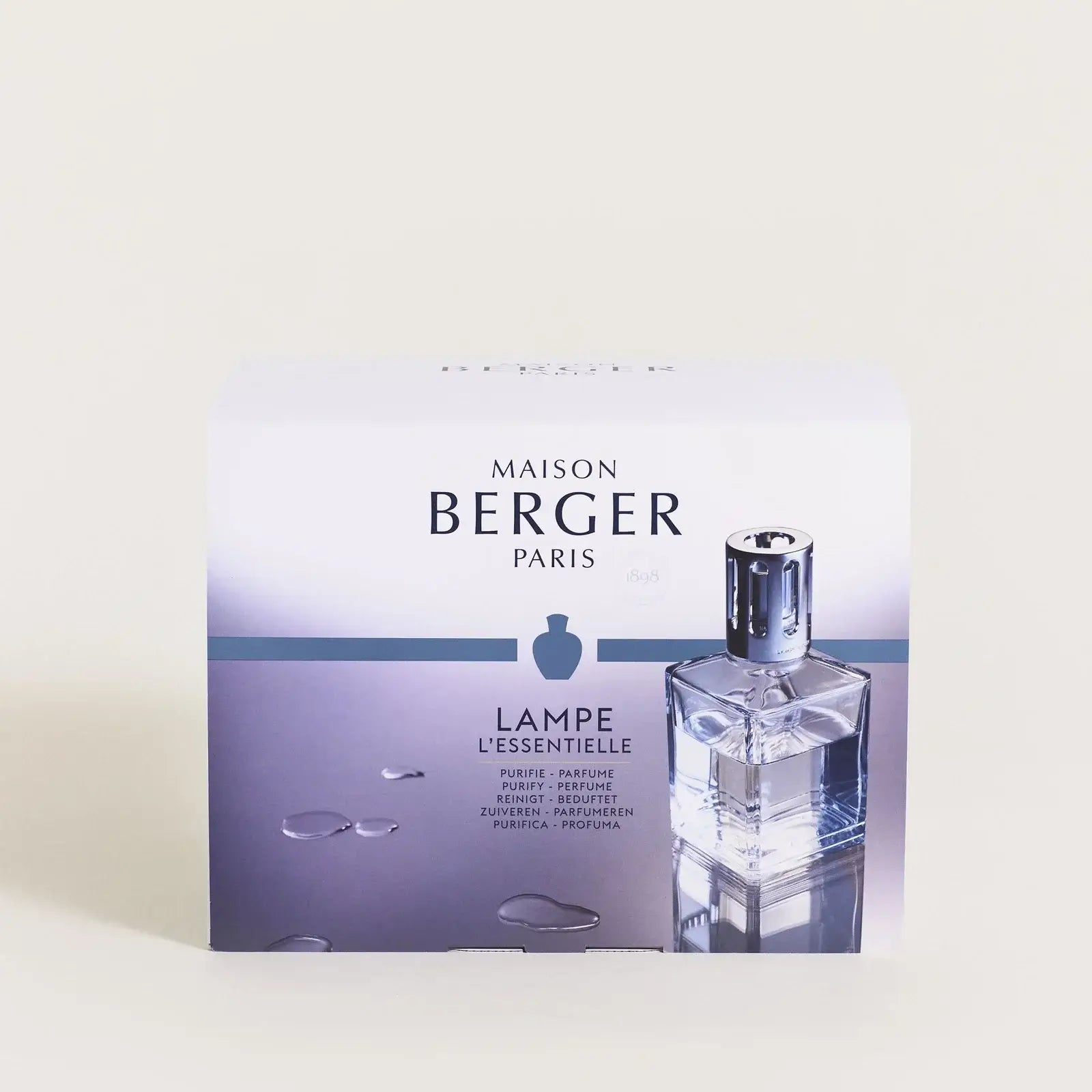 Maison Berger Paris Fragrance Lamp Starter Kit – Square Glass Lamp with Oil - Maison Berger Paris - Cloud Nine Pajamas