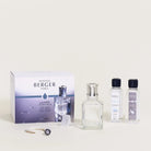 Maison Berger Paris Fragrance Lamp Starter Kit – Square Glass Lamp with Oil