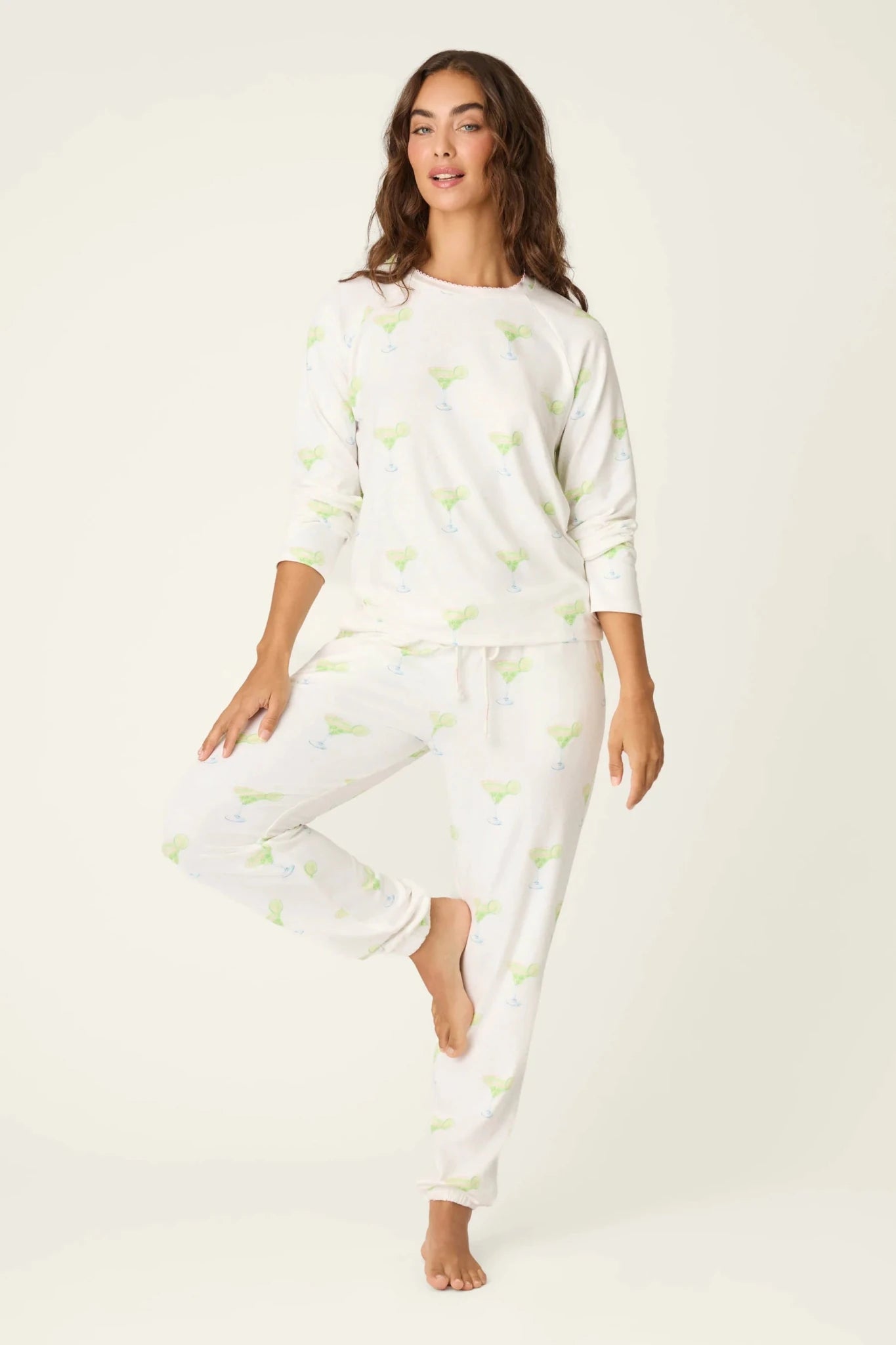 Margarita Mama Top & Jogger Set - PJ Salvage -PJ Salvage- Cloud Nine Pajamas