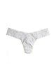 marshmallow Low Rise Thong Wrapped-HANKY PANKY-Cloud Nine Pajamas