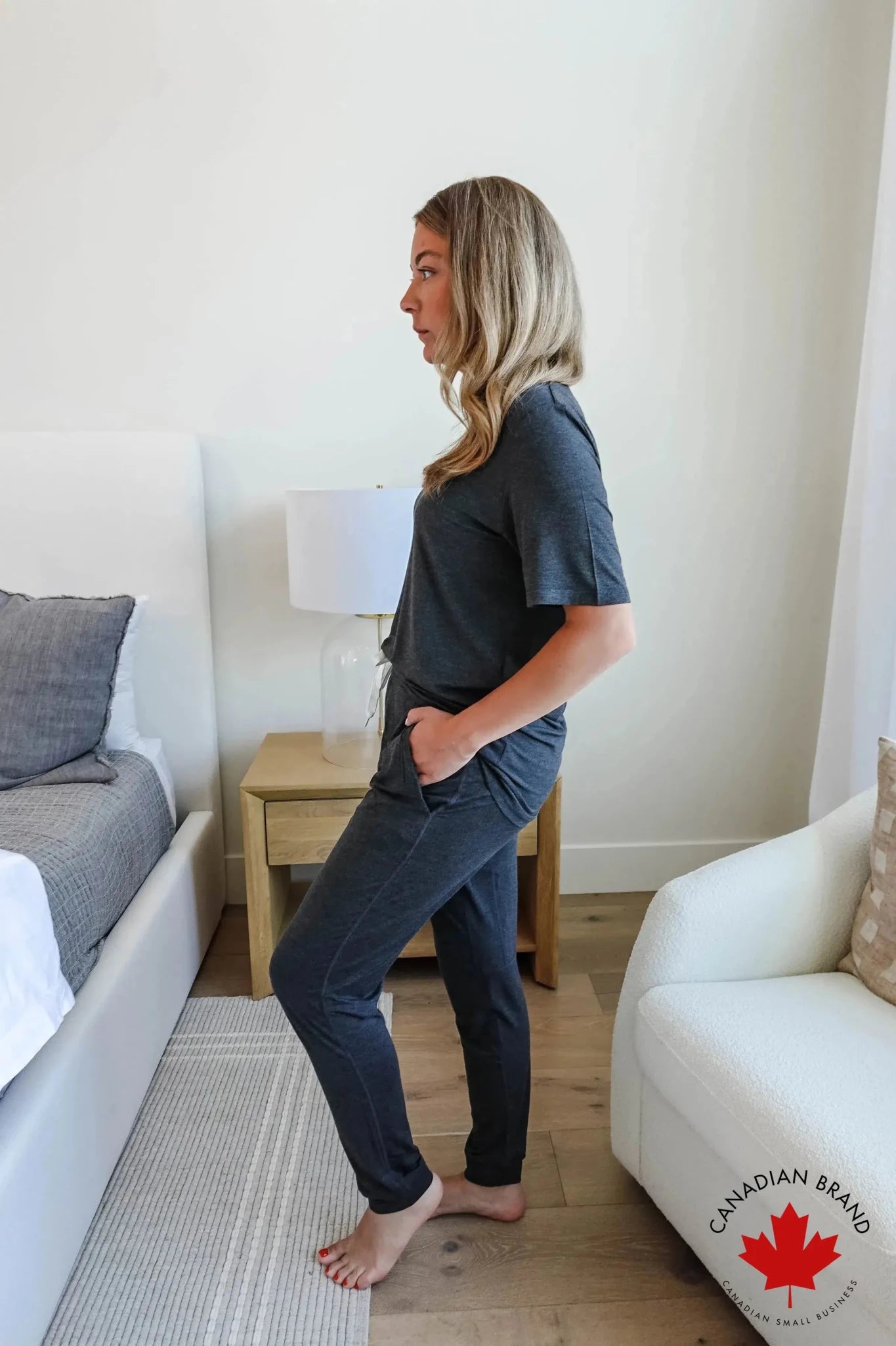 Unisex Jogger Bamboo | Charcoal
