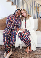 Merry Mugs Print Long Sleeve & Jogger Bamboo PJ Set