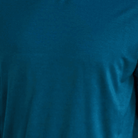 Bob's Sleepwear Co. Bamboo Long Sleeve Tee Midnight Teal product shot — Cloud Nine Pajamas Edmonton