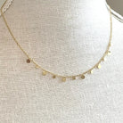 Mini Coin Necklace - Royce & Oak - Cloud Nine Pajamas