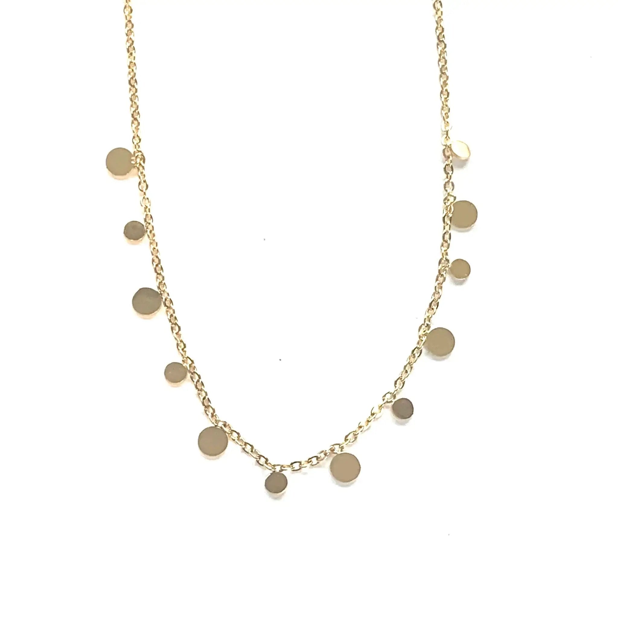 Mini Coin Necklace - Royce & Oak - Cloud Nine Pajamas